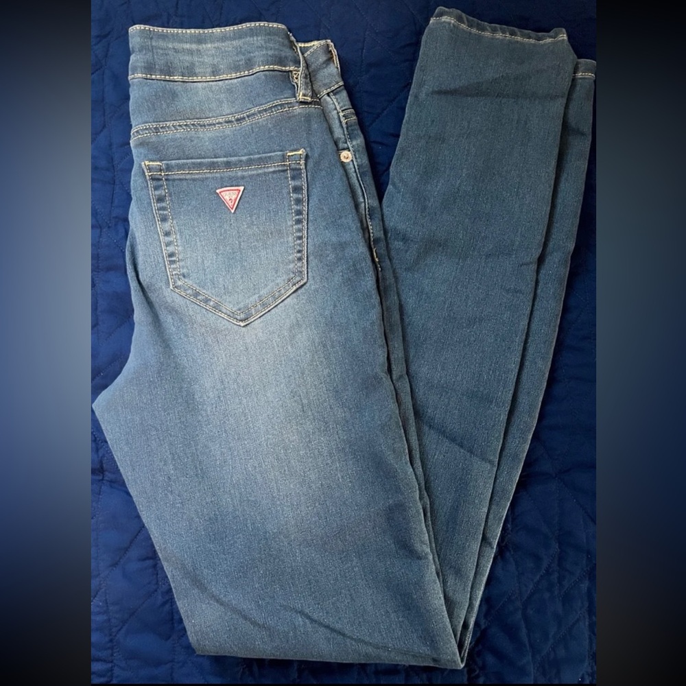 Guess High Waist Tahiana Fit Skinny Jeans